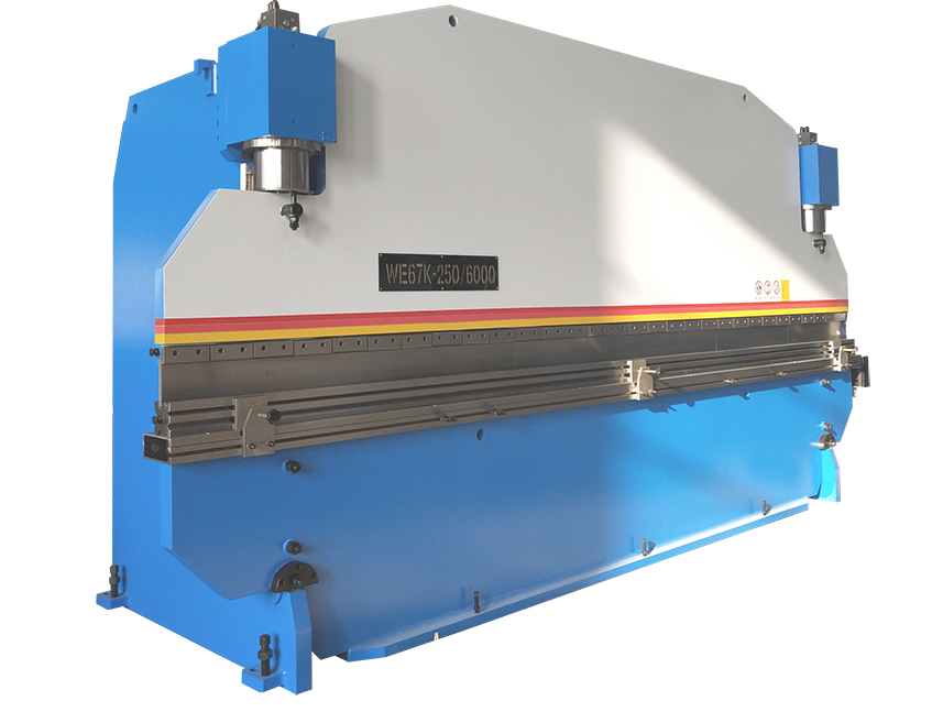 WE67K-250T6000 CNC press brake bending machine